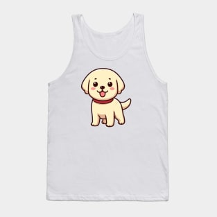 charming yellow labrador retriever Tank Top